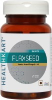 Healthkart Flaxseed, Rich source of Omega 3,6,9 for heart, Joint, Digestive health, 90 capsules(90 No)