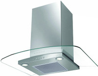 Faber Hood Ray Plus LTW 60 (110.0329.043) Wall Mounted Chimney(Steel 1000 CMH)