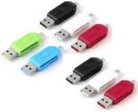 View YTM OTG Multi SD + Micro SD Card Reader Card Reader(Multicolor) Laptop Accessories Price Online(YTM)