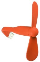 Bruzone Flexible USB Fan Z25 UCMF25 USB Fan(Orange)   Laptop Accessories  (Bruzone)