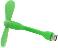 View Bruzone Flexible USB Fan Z35 UCMF35 USB Fan(Green) Laptop Accessories Price Online(Bruzone)