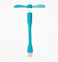 View Bruzone Flexible USB Fan Z20 UCMF20 USB Fan(Blue) Laptop Accessories Price Online(Bruzone)