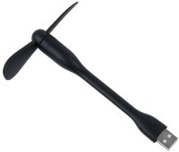 Bruzone Flexible USB Fan Z28 UCMF28 USB Fan(Black)   Laptop Accessories  (Bruzone)