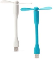 View Bruzone Flexible USB Fan Z13 UCMF13 USB Fan(Multicolor) Laptop Accessories Price Online(Bruzone)