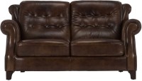 Durian ROGER/2 Leather 2 Seater(Finish Color - Dark Walnut)   Furniture  (Durian)