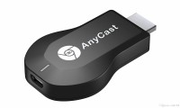 strikers AnyCsat Dongle Display Wifi 1080P DLNA M2 Plus HDMI TV Reciver Airplay Miracast M2 HDMI Connector(Black)   Laptop Accessories  (strikers)