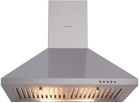 Elica KEN 60 PB BF POWER PLUS Wall Mounted Chimney(Silver 1100 m³/h)