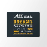 100yellow Mouse Pad | Motivational Quotes Designer Mouse Pad | Designer High Quality Waterproof Coating Gaming Mouse Padmp-440 Mousepad(Multicolor)