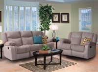 View peachtree Fabric 3 + 2 Brown Sofa Set Furniture (peachtree)