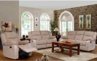 View peachtree Fabric 3 + 2 + 1 Beige Sofa Set Furniture
