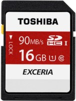 TOSHIBA Exceria 16 GB SDHC Class 10 90 MB/s  Memory Card