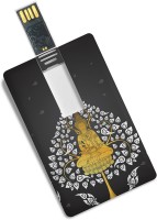 View 100yellow Lord Buddha Printed Credit Card Shape Fancy 8GB Pen Drive 8 GB Pen Drive(Multicolor) Price Online(100yellow)
