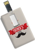 100yellow Credit Card Shape Happy Father��s Day Print Fancy 8GB Pen Drive /Data Storage -Gift For Dad 8 GB Pen Drive(Multicolor)   Computer Storage  (100yellow)