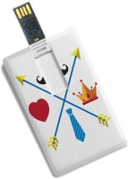 100yellow Credit Card Type Printed Designer 8GB Pen Drive/Data Storage -Gift For Father/Uncle 8 GB Pen Drive(Multicolor)   Computer Storage  (100yellow)