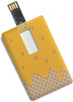 View 100yellow Credit Card Shape Ice-cream Print High Quality 8GB Pen Drive 8 GB Pen Drive(Multicolor) Laptop Accessories Price Online(100yellow)