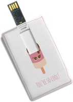 100yellow 8GB Credit Card Shape Printed High Speed Fancy Pen Drive 8 GB Pen Drive(Multicolor)   Computer Storage  (100yellow)