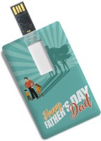 100yellow Credit Card Type Happy Father’s Day Print 8GB Pen Drive /Data Storage -Gift For Dad 8 GB Pen Drive(Multicolor)   Laptop Accessories  (100yellow)