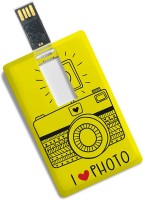View 100yellow I Love Photo Print Credit Card Shape 8GB Pen Drive Fancy Pendrive 8 GB Pen Drive(Multicolor) Laptop Accessories Price Online(100yellow)