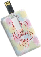 100yellow Credit Card Shape Happy Valentine’s Day Print 8GB Fancy Pen Drive -Gift For Love 8 GB Pen Drive(Multicolor)   Laptop Accessories  (100yellow)