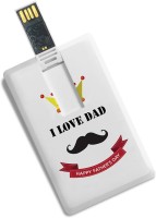 View 100yellow 8GB Credit Card Type I Love Dad Printed /Data Storage -Gift For Father 8 GB Pen Drive(Multicolor) Laptop Accessories Price Online(100yellow)
