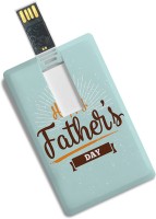 100yellow Credit Card Shape Happy Father��s Day Printed Fancy 16GB Pen Drive -Gift For Dad 16 GB Pen Drive(Multicolor)   Computer Storage  (100yellow)