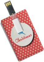 100yellow Christmas Printed Credit Card Shape 8GB Fancy Pen Drive 8 GB Pen Drive(Multicolor)   Computer Storage  (100yellow)
