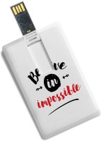 100yellow Credit Card Shape Motivational Quote Printed 8GB Pen Drive/Data Storage 8 GB Pen Drive(Multicolor)   Laptop Accessories  (100yellow)