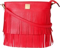Kleio Women Red PU Sling Bag