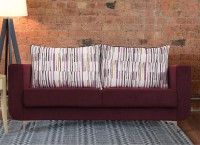 View peachtree Fabric 3 Seater(Finish Color - Purple) Furniture