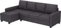 View Gioteak Fabric 4 Seater(Finish Color - Grey) Furniture