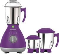 MAHARAJA WHITELINE Powerclick violet (MX-164) 750 W Mixer Grinder (3 Jars, Violet and Silver)