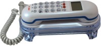 vepson KX-T666CID Telephone Corded Landline Phone(White)   Home Appliances  (vepson)