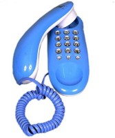 vepson KX-T333 Greco Button Telephone Corded Landline Phone(Blue)   Home Appliances  (vepson)