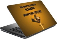 ezyPRNT Sparkle Laminated The Road to Success Motivation Quote b (15 to 15.6 inch) Vinyl Laptop Decal 15   Laptop Accessories  (ezyPRNT)