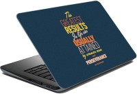 ezyPRNT Sparkle Laminated Greatest Results Motivation Quote (15 to 15.6 inch) Vinyl Laptop Decal 15   Laptop Accessories  (ezyPRNT)