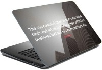 ezyPRNT Sparkle Laminated The Successful Man Motivation Quote (15 to 15.6 inch) Vinyl Laptop Decal 15   Laptop Accessories  (ezyPRNT)