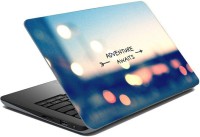 ezyPRNT Sparkle Laminated Adeventure Awaits (15 to 15.6 inch) Vinyl Laptop Decal 15   Laptop Accessories  (ezyPRNT)