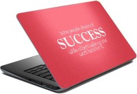 ezyPRNT Sparkle Laminated Success Motivation Quote b (15 to 15.6 inch) Vinyl Laptop Decal 15   Laptop Accessories  (ezyPRNT)