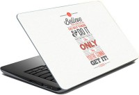 View ezyPRNT Sparkle Laminated Believe you can do it Motivation Quote (15 to 15.6 inch) Vinyl Laptop Decal 15 Laptop Accessories Price Online(ezyPRNT)