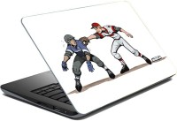 ezyPRNT Sparkle Laminated Funny Cartoon Players (15 to 15.6 inch) Vinyl Laptop Decal 15   Laptop Accessories  (ezyPRNT)