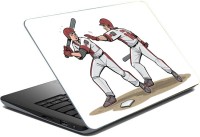 ezyPRNT Sparkle Laminated Base Ball Sports Catoons (15 to 15.6 inch) Vinyl Laptop Decal 15   Laptop Accessories  (ezyPRNT)