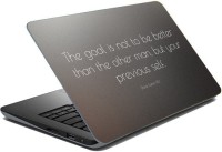ezyPRNT Sparkle Laminated Dalai Lama Motivation Quote c (15 to 15.6 inch) Vinyl Laptop Decal 15   Laptop Accessories  (ezyPRNT)