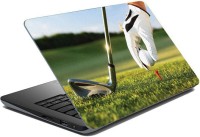 ezyPRNT Sparkle Laminated Beautiful Golf Sports (15 to 15.6 inch) Vinyl Laptop Decal 15   Laptop Accessories  (ezyPRNT)