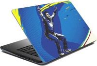 ezyPRNT Sparkle Laminated Cricket Sports Pop Art Appealing (15 to 15.6 inch) Vinyl Laptop Decal 15   Laptop Accessories  (ezyPRNT)