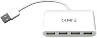 Honeywell USB 2.0 NON POWERED TRAVEL HUB CHARGE MOBILE WITH ORIGINAL CABLE 4 Port USB Hub(White)   Laptop Accessories  (Honeywell)