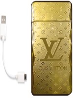 Pia International Louis Vuitton RECHARGEABLE GOLDEN FIRST QUALITY Cigarette Lighter(Gold)   Laptop Accessories  (Pia International)
