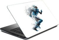 ezyPRNT Sparkle Laminated Animated Rugby Runner (15 to 15.6 inch) Vinyl Laptop Decal 15   Laptop Accessories  (ezyPRNT)