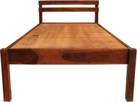The Attic Solid Wood Single Bed(Finish Color -  Honey)   Furniture  (The Attic)