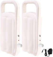 View GO Power 24 LED Om Light(Set of 2) Rechargeable Emergency Lights(White) Home Appliances Price Online(GO Power)