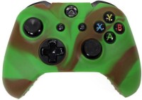 microware Xbox One Controller Silicone Skins Cover  Gaming Accessory Kit(Green & Brown, For Xbox One)